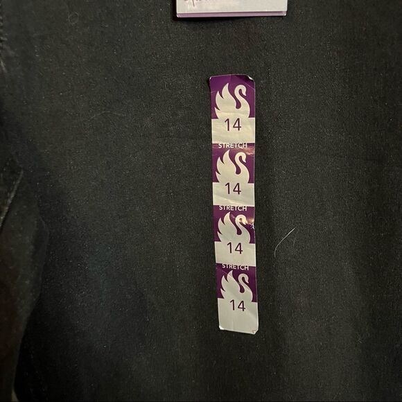 NWT! Gloria Vanderbilt black mid rise skinny jeans - Picture 8 of 12